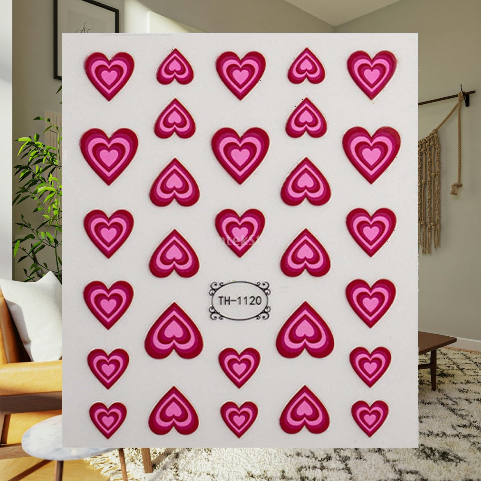 Valentinstag 3D-Herz-Nagelkuns – Nail Art Valentines Day Bewertung und Preis