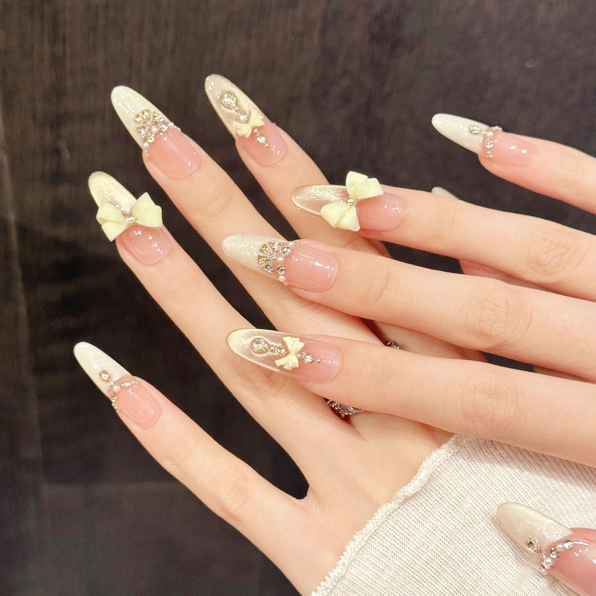 10 Stück handgemachte Nägel zu – Nail Art Press On Bewertung und Preis