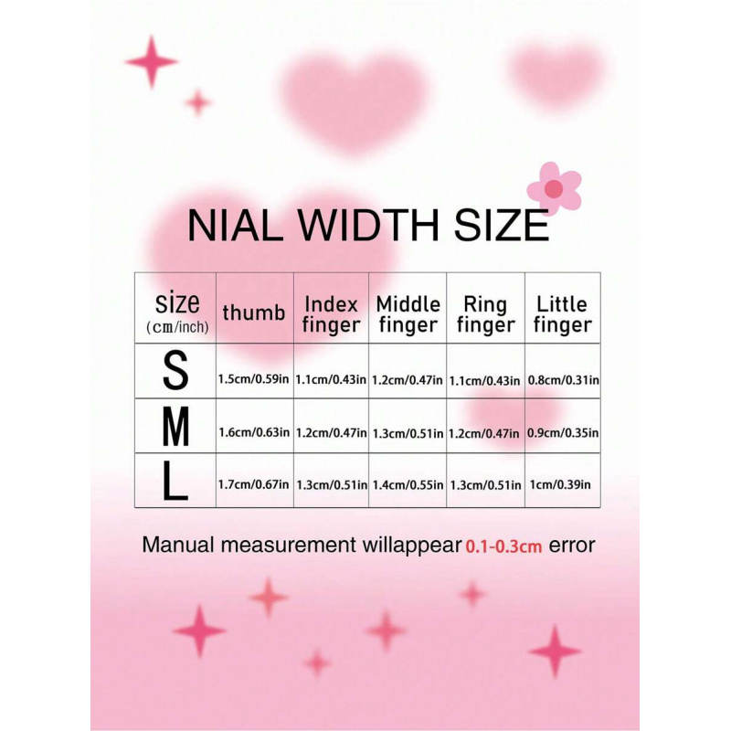 10 Stück handgemachte rosa Pre – Nail Art Pink Bewertung und Preis