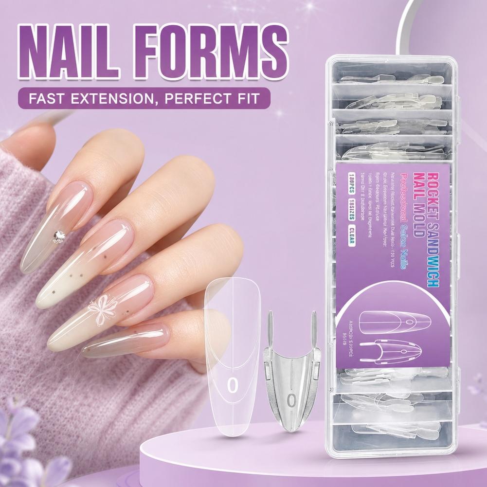 120 Stück Sandwich-Nagelformen – Nail Art Ombre Bewertung und Preis
